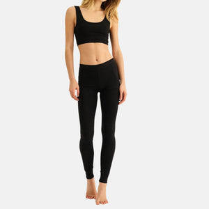 Sort bambus loungesæt — tank top og leggings fra JBS of Denmark