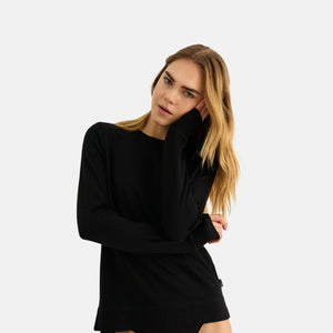 Sort bambus sweatshirt fra JBS of Denmark