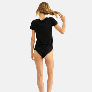 Sort bambus T-shirt fra JBS of Denmark
