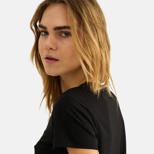 Sort bambus T-shirt fra JBS of Denmark