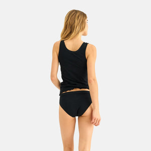 Sort bambus Tank Top fra JBS of Denmark