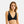 Sort bambus trekant-BH med feminine detaljer