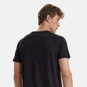 Sort bambus T-shirt fra JBS of Denmark