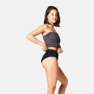 Sort menstruationstrusse Hipster - Kraftig