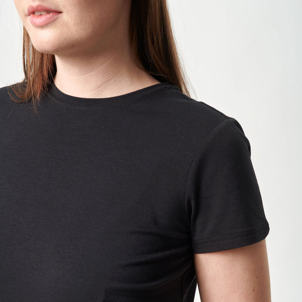 3 pak sort bambus T-shirt