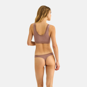 Taupe bambus G-streng trusse fra JBS of Denmark