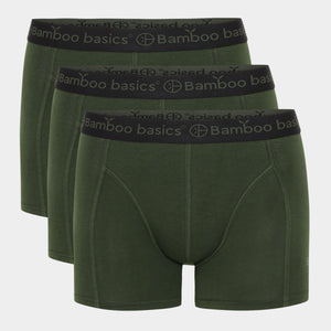 Rico bambus underbukser - army 3 pak S   Bamboo Basics