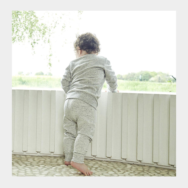 Baby bambus sweatpants lysegrå    JBS of Denmark