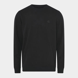 Sort badge bambus sweatshirt S   JBS of Denmark