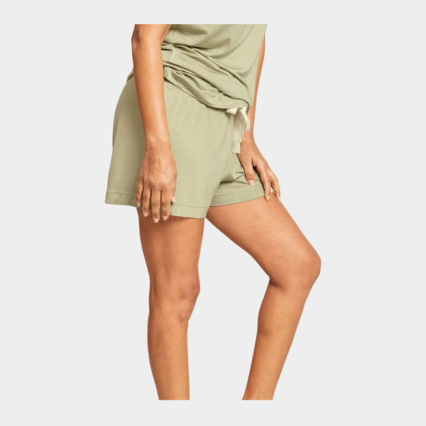 Lysegrønne bambus natshorts    Boody