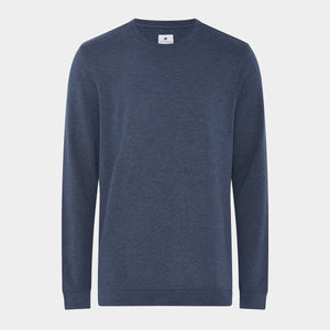 Mørkeblå bambus crew neck sweatshirt S   JBS of Denmark