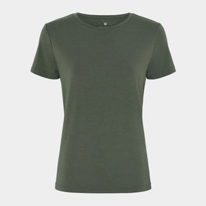 Army bambus T-shirt med rund hals XS   JBS of Denmark