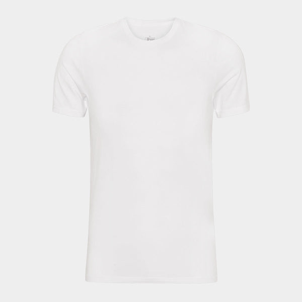 Bambus sampak - 3 hvide T-shirts + 3 sorte underbukser    JBS