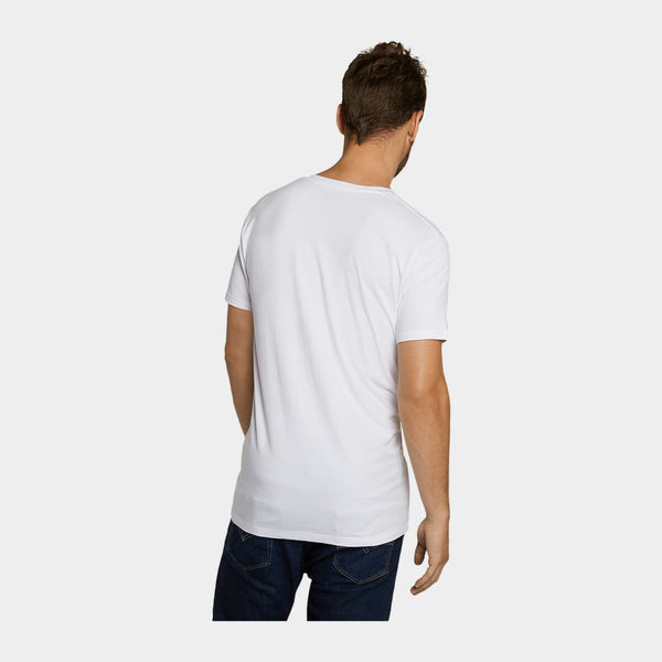 Velo bambus v-hals T-shirt - Hvid 2 pak    Bamboo Basics
