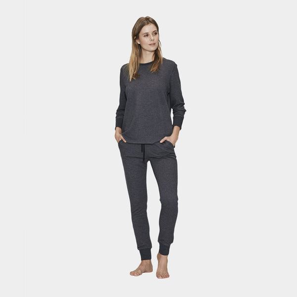 Mørkegrå bambus sweatpants    JBS of Denmark